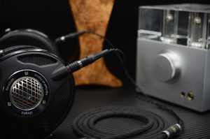 Focal Utopia Headphone Cable - Connected - Close