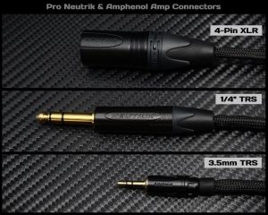 Audiophile Ninja Professional Amplifier Connectors - Neutrik and Amphenol